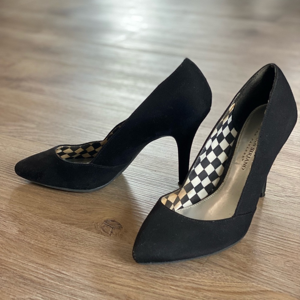 Christian Siriano for Payless heels - size 7.5 - black